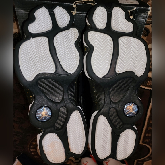 Jordan 6 Rings 'Black Metallic Gold' - Size 9.5 - Blk/Metallic Gold - White - Picture 8 of 14